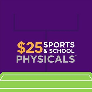 You just scored $25 sports & school physicals at FastMed!* 📲 Click "Get Offer" for your coupon, and to shorten your wait time by checking in online and completing your e-registration. | FastMed Urgent Care
