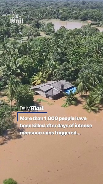 More than 1,000 killed as devastating floods hit south-east Asia