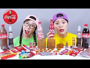 Mukbang Coca Cola Bottles that are Edible by DONA Indonesia