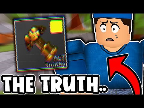 What Happened To The *ACT TROPHY*?? (Roblox Arsenal)