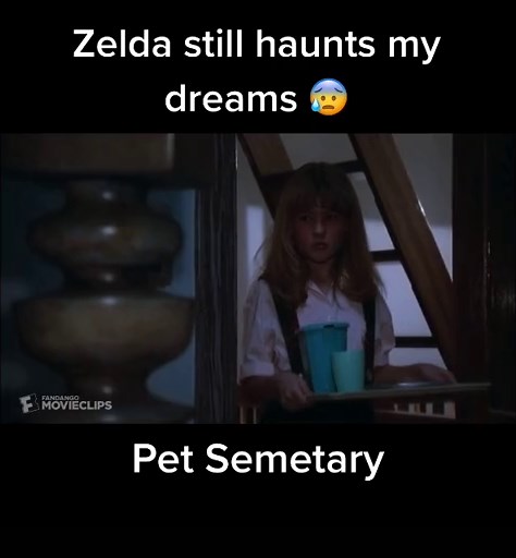 Did Pet Semetary scare you? #petsematary #stephenking #zeldacosplays #zelda #HorrorTok #horrorscene #horrorfan #DoItBold