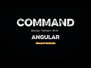 Command Design pattern With Angular