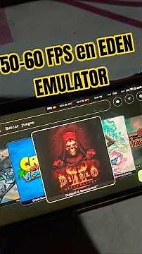 60 FPS con Eden Emulator 🔥 #ayaneo #edenemulator #youtubeshorts