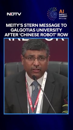 Ministry of Electronics & Information Technology issues stern message to Galgotias University