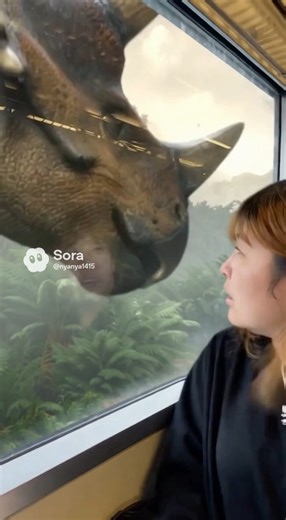 タイムマシーン 恐竜 Time Machine Dinosaurs #shorts #ai #sora #フィクション