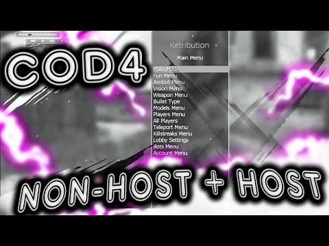 COD4 [PS3/CFW/SPRX] NON-HOST + HOST MENU Retribution W/ DOWNLOAD!