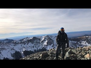 Winter Ascent of Wheeler Peak 13,161ft highest in New Mexico