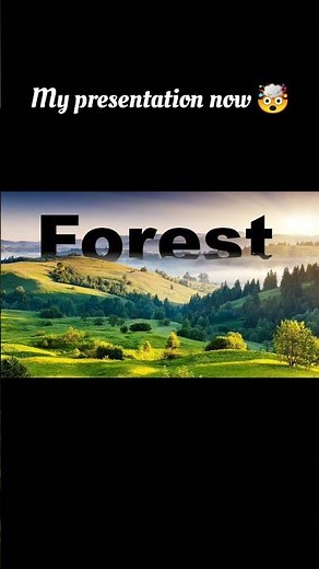 forest presentation #powerpoint #skills #design #powerpointpresentation