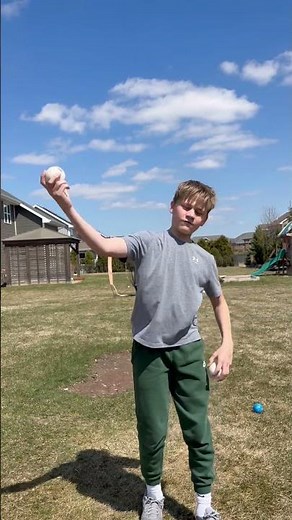Wiffleball super drop #baseball #pitch #wiffleball #tutorial #homerun #kwlwiffleball