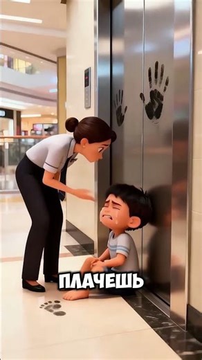 Этот момент у лифта всех удивил 😲 #short