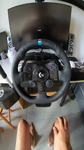 Don't do this with your logitech G923.