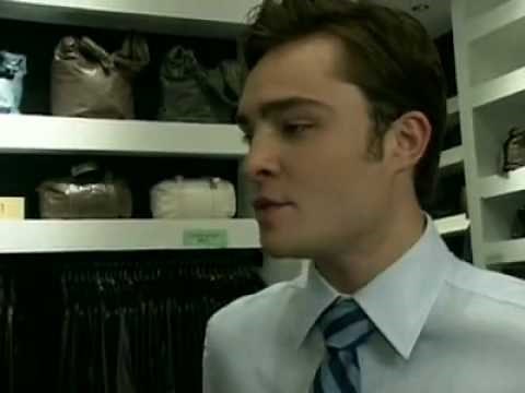Jessica Szohr interviews Ed Westwick (Gossip Girl - Chuck)