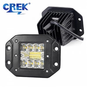 [Hot Item] 5inch LED Pod Flush Mount 48W Combo Beam Offroad Bumper Reverse Work Light for Jeep Pickup
