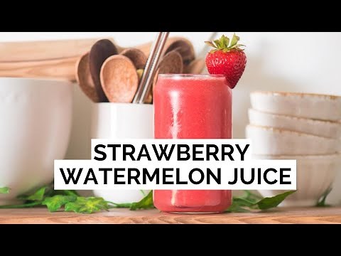 Strawberry Watermelon Juice