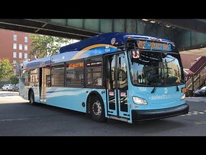 2018 New Flyer XD40 Action on the B82 Select Bus Service (First Day of B82 SBS Service)