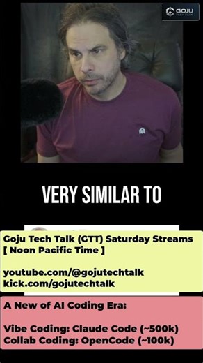 GTT Saturday Stream (Noon Pacific Time): Collab Coding vs. Vibe Coding