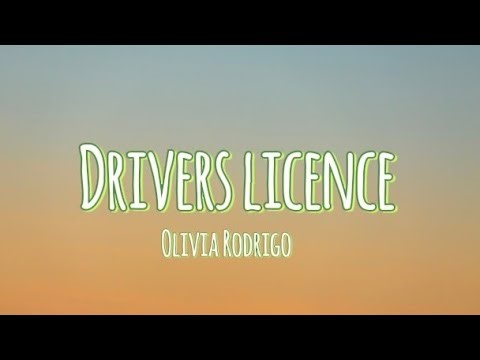 Drivers license- Olivia Rodrigo (lyrics) (Cover by Rebeccasings)