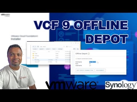 Set up VCF 9 Offline Depot on your Synology