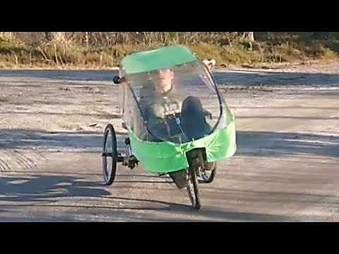 FWD Lean Steer Velomobile / Recumbent Trike
