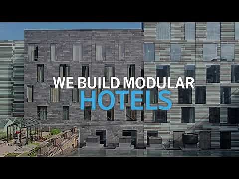 Making of Clarion Hotel Post, Gothenburg, Sweden | Hotel Modular Construction Forta PRO