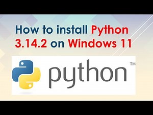 How to install Python 3.14.2 on Windows 11