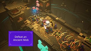 Heroes, the hunt is on! Learn everything you need to know about your next procedurally-generated endgame adventure, Ancient Hunts – coming in our red-hot update to Minecraft Dungeons on Feb 24: redsto.ne/ancienthunts | Minecraft