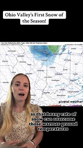 10K views · 76 reactions | ❄First snow chance of the season shapes up...