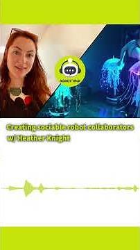 Creating sociable robot collaborators #shorts