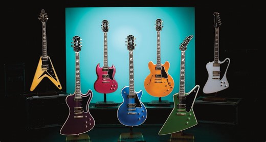 “They’re built to move, pushing feel, sound and style forward”: Epiphone’s Futura Series reimagines Gibson classics with Chromashift finishes, all-new ProBucker Ignite humbuckers – and stainless steel frets as standard