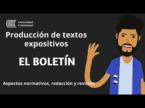 EL BOLETÍN - Aspectos normativos, redacción y revisión