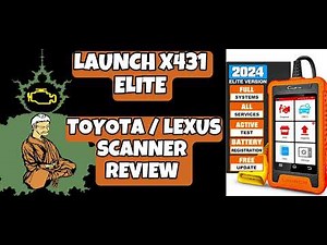 LAUNCH X431 TOYOTA / LEXUS SCANNER REVIEW & KEY PROGRAM TUTORIAL