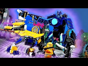 WOLF MECH ATTACK - LEGO NINJAGO DRAGONS RISING + NINJAGO COMPILATION