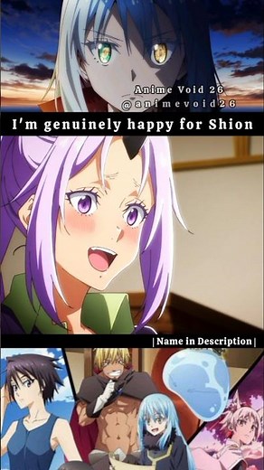 I'm genuinely happy for Shion 🙂💘| [That Time I Got Reincarnated as a Slime] #tensura #rimuru #anime