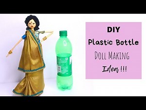 Plastic Bottle Doll Making / DIY Doll Making Tutorial