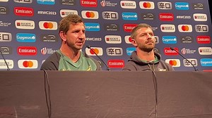 28K views · 401 reactions | "I was six years old and I can remember my dad and mum screaming in the house..." - Willie le Roux and Kwagga Smith on South Africa's 1995 title win over the All Blacks and their current role as part of the Springboks 'bomb squad'. #NZLvRSA #RWC2023 #Springboks #AllBlacks | RugbyPass | Facebook
