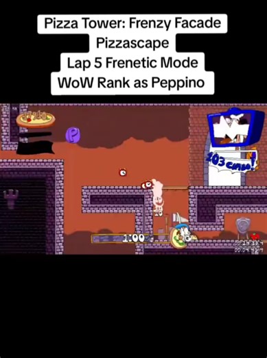 Que Buen Mod y difícil #pizzatower #pizzatowergame #gameplay #contenido #fyp