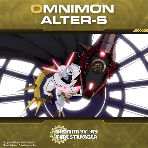 Omnimon Alter-S Movimiento Especial: Transcendent Cannon #TimeStranger #Digimon #DigimonStoryTimeStranger | Digimon Freaks