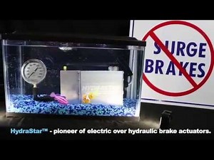HYDRASTAR Trailer Brake Actuator Underwater Demo