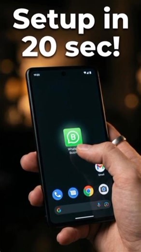 WhatsApp Business Setup 2026 🚀 | 20 Sec Guide for Beginners | Get Clients Fast