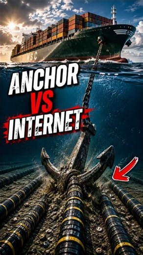 What If a Ship's Anchor Hits an Internet Cable?😱