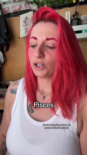 Pisces love reading part one #pisces #Pisces tarot #tarotreading #lovereading #pinkhairedfool