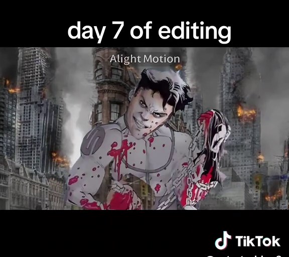 hello guys and sorry for being late to post day 7 also it's my first time using a light motion