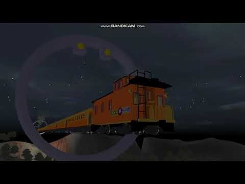 Trainz Galaxy Express 888 Updated Coach and Observation Caboose