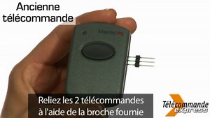 Programmer une Télécommande Marantec D321-433