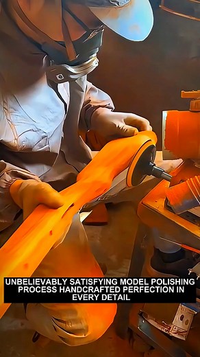 Unbelievably Satisfying Model Polishing Process Handcrafted Perfection in Every Detail #polishing #handcraft #satisfying | CraftMasters Guild
