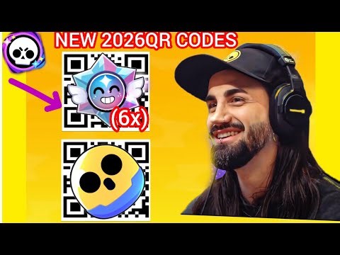NEW 2026🎉 WORKING QR CODE 🤯 BRAWL STAR REWARDS QR CODE 🤠BRAWL STAR NEW UPDATE