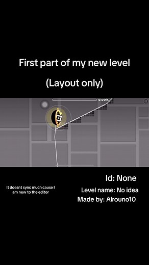 Creating a New Level Layout in Geometry Dash