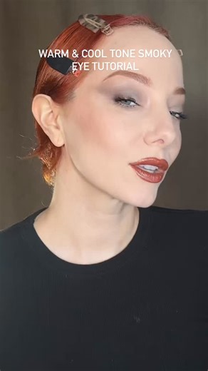 Dara Paquette on Instagram: "WARM & COOLTONE SMOKY EYE TUTORIAL BASE @lagirlcosmetics pro conceal - peach @maybelline fit me matte pressed powder - translucent @aboutfacebeauty performer foundation - f1w *CODE: DARA15 to save @aboutfacebeauty illusionist concealer - fair neutral @wetnwildbeauty photo focus loose setting powder - translucent @kaleidosmakeup mono blush - hot shot EYES @kaleidosmakeup tone activator eyeshadow primer @jeffreestarcosmetics orgy palette, cremated palette @wetnwildbeau