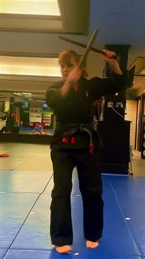 Black Belt Penny Simpson - Kenpo Long Form 7 Stick Demo | The Sisterhood Women’s Self Defense
