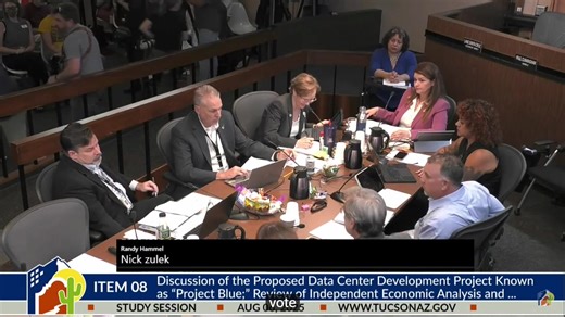 19K views · 390 reactions | Project Blue, a large data center proposed for land near I-10 and Houghton, was unanimously voted down by the Tucson CIty Council Wednesday. More details here: https://shorturl.at/x3rvu | KGUN 9 | Facebook